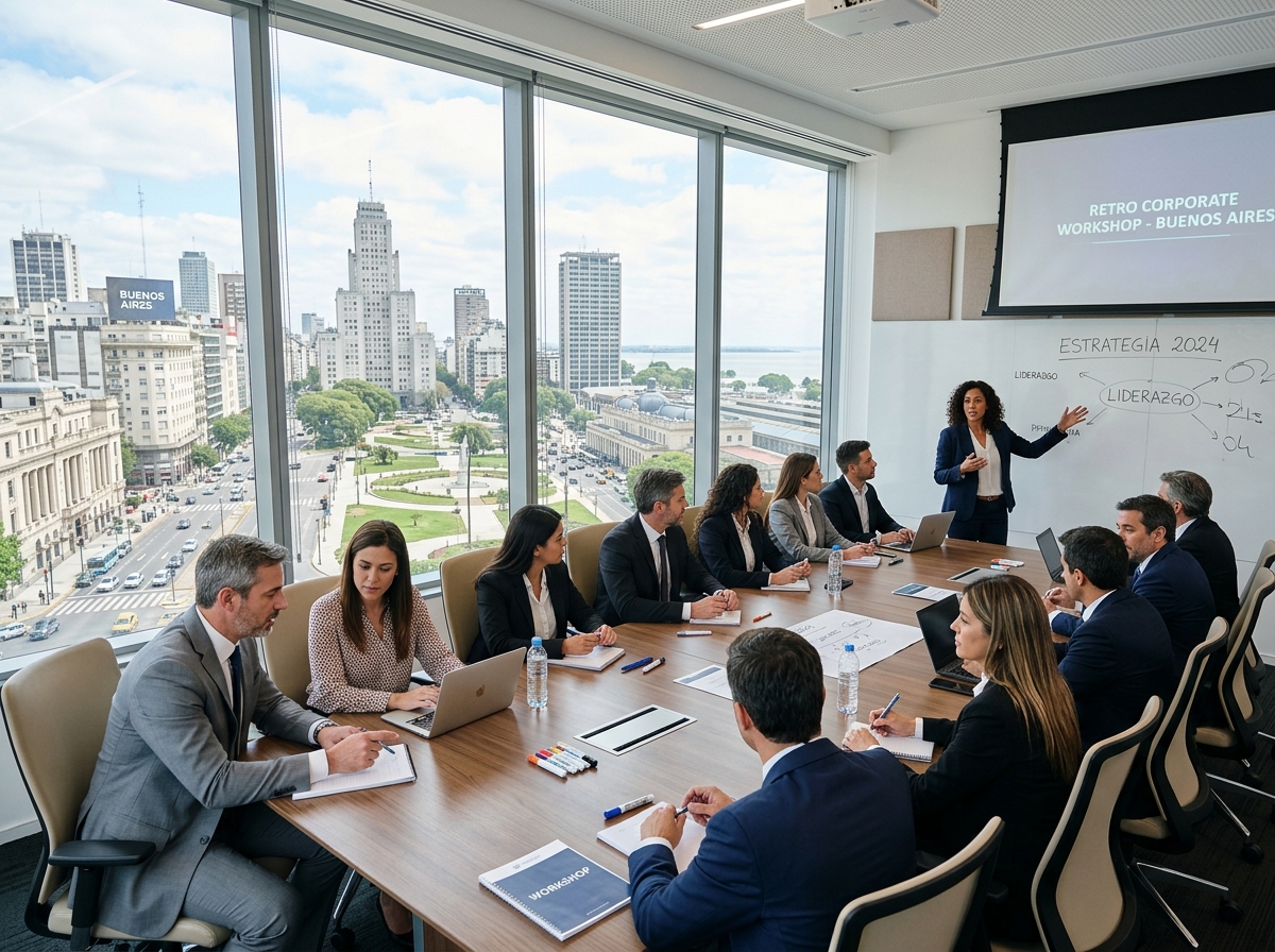 ToplessTraining Consultoría en Capacitación Ejecutiva y Liderazgo Corporativo B2B AR Taller Ejecutivo de Liderazgo